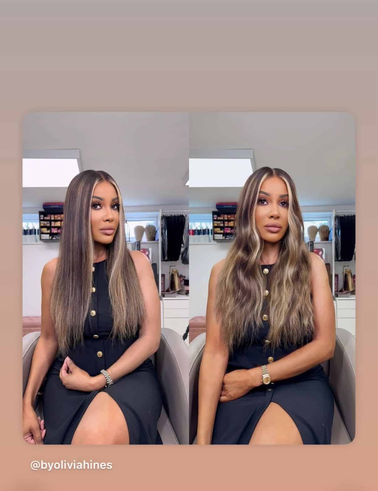 Olivia wig student success story after completing wig making and colouring courses